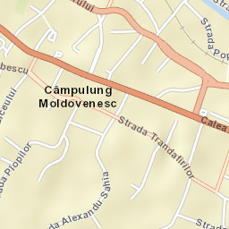 Municipiul Câmpulung Moldovenesc Street Map