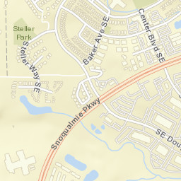 7725 Center Boulevard Southeast, Snoqualmie, WA Street Map