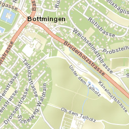 Bottmingen Street Map
