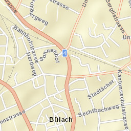 Bülach Street Map