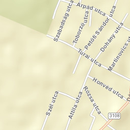 Szentlőrinckáta Street Map