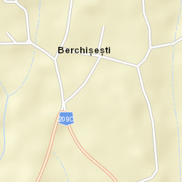 Berchișești Street Map
