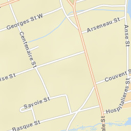Tracadie-Sheila Street Map