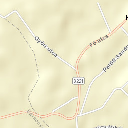 Kerékteleki Street Map