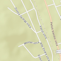 Szárliget Street Map