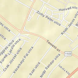 Budakeszi Street Map