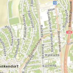 Frenkendorf Street Map
