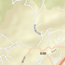 Söll Street Map
