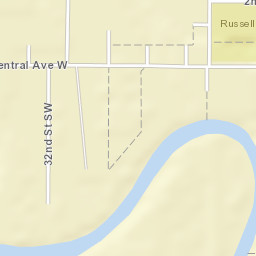 2601-2699 Central Ave W, Great Falls, Mt Street Map