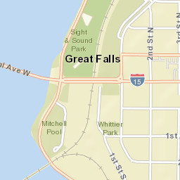 2 Park Drive South Great Falls MT Street Map