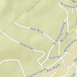 Wegenstetten Street Map