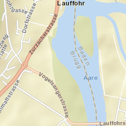 Lauffohr (Brugg) Street Map
