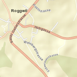 Roggwil Street Map