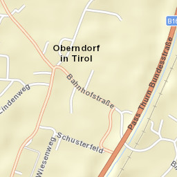 Oberndorf in Tirol Street Map