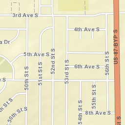4820-4824 Carol Dr, Great Falls, Mt 59405 Street Map