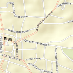 Elgg / Städtchen und Umgebung Street Map
