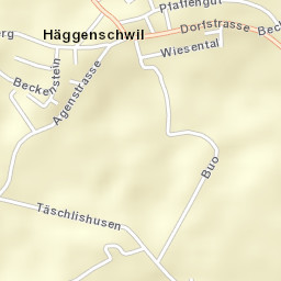 Häggenschwil Street Map