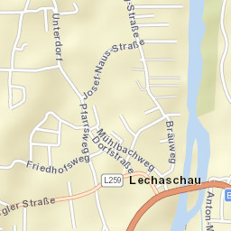 Lechaschau Street Map