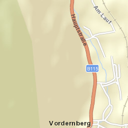 Vordernberg Street Map