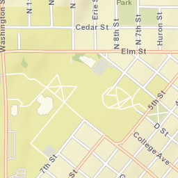 500-524 5th Street Cheney WA Street Map