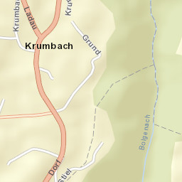 Krumbach Street Map