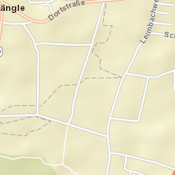 Wängle Street Map