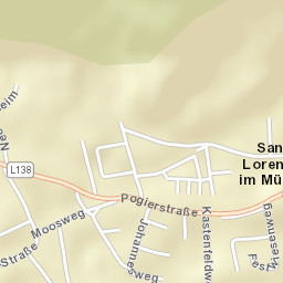 Sankt Lorenzen im Mürztal Street Map