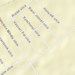 Bicske Street Map