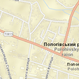 Polohy Street Map