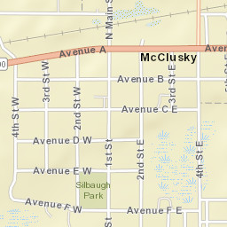 201-299 2nd Street East, McClusky, ND  Street Map
