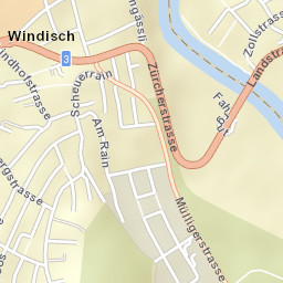 Windisch Street Map