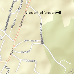 Niederhelfenschwil Street Map