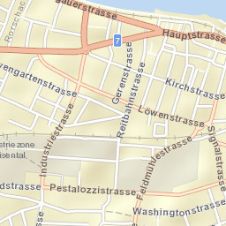 Rorschach Street Map