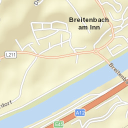 Breitenbach am Inn Street Map