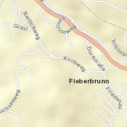 Fieberbrunn Street Map