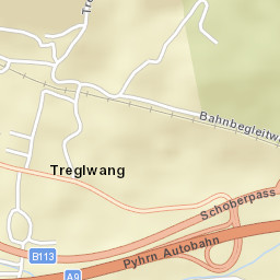 Treglwang Street Map