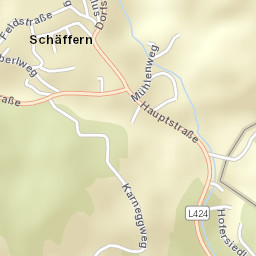 Schäffern Street Map