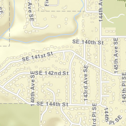 13821 SE 141st St, Renton, WA 98059 Street Map
