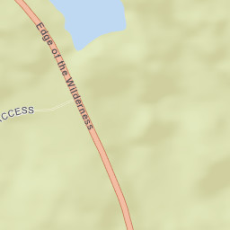 40001-42099 Minnesota 38, Chippewa National Forest Street Map