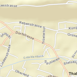 Thal Street Map