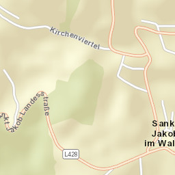 Sankt Jakob im Walde Street Map