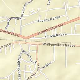 Eschlikon Street Map