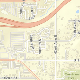 3847-3879 Southcenter Boulevard, Tukwila Street Map