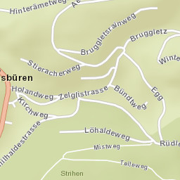 Densbüren Street Map