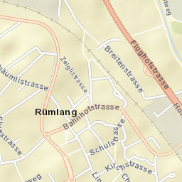 Rümlang Street Map