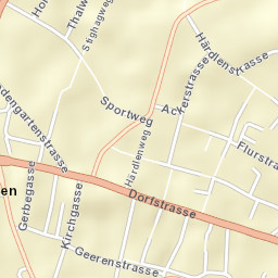 Kloten / Kloten (Zentrum) Street Map