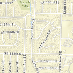 12704 Southeast 168th Street, Renton Street Map