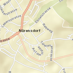 Nürensdorf Street Map