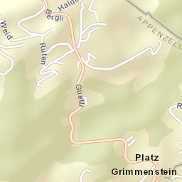 Walzenhausen Street Map