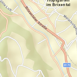 Hopfgarten im Brixental Street Map